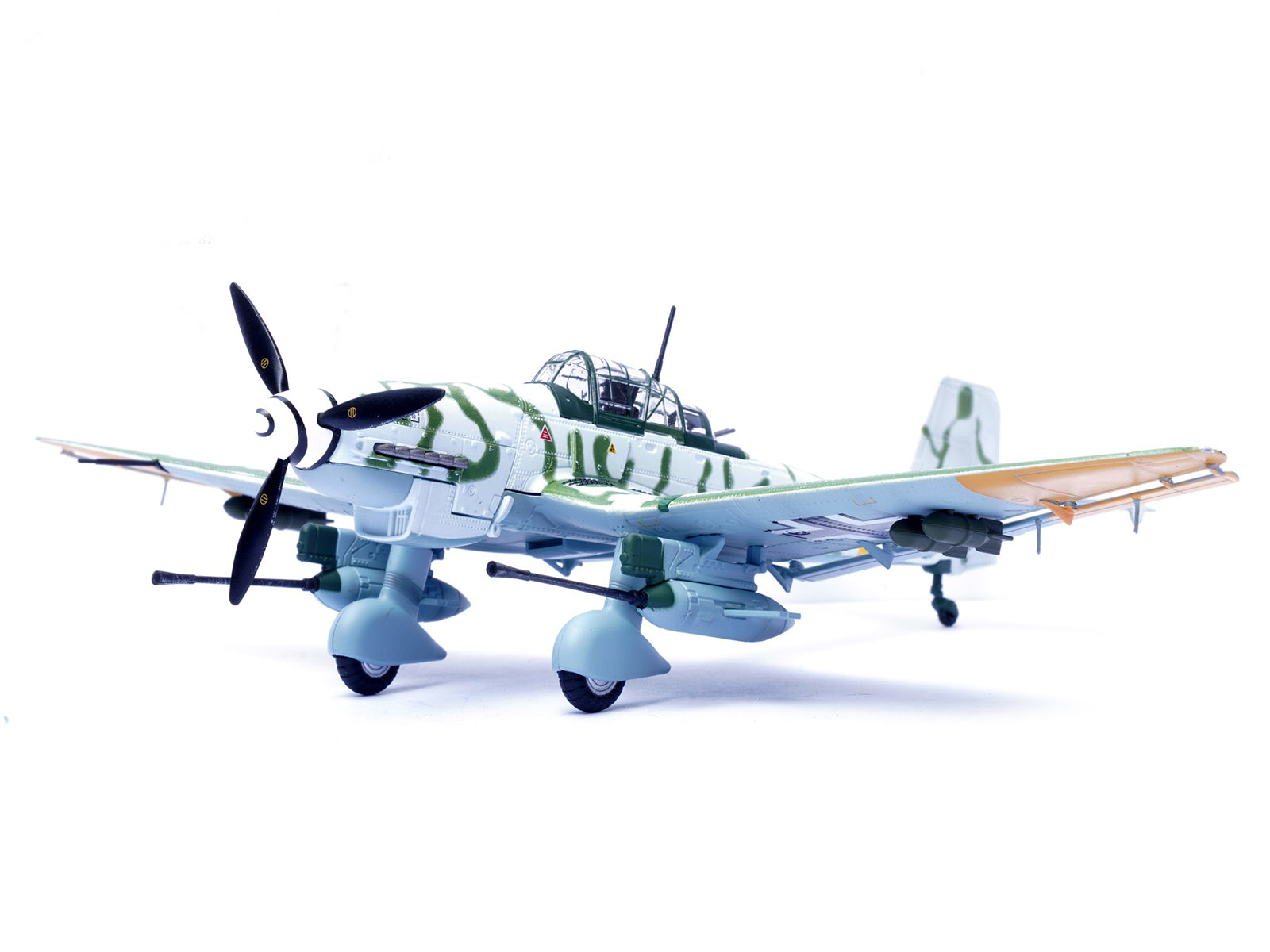 Junkers Ju 87G2 Stuka Bomber Aircraft "10.(Pz)/SG 2 Immelmann Markisch Friedland Pomerania" (1945) German Luftwaffe "Wing" Series 1/72 Diecast Model by Panzerkampf - image 4