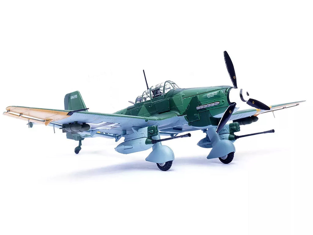 Junkers Ju 87G2 Stuka Bomber Aircraft "10.(Pz)/SG 2 Immelmann Oberst Hans-Ulrich Rudel Slovakia" (1944) German Luftwaffe "Wing" Series 1/72 Diecast Model by Panzerkampf - image 4