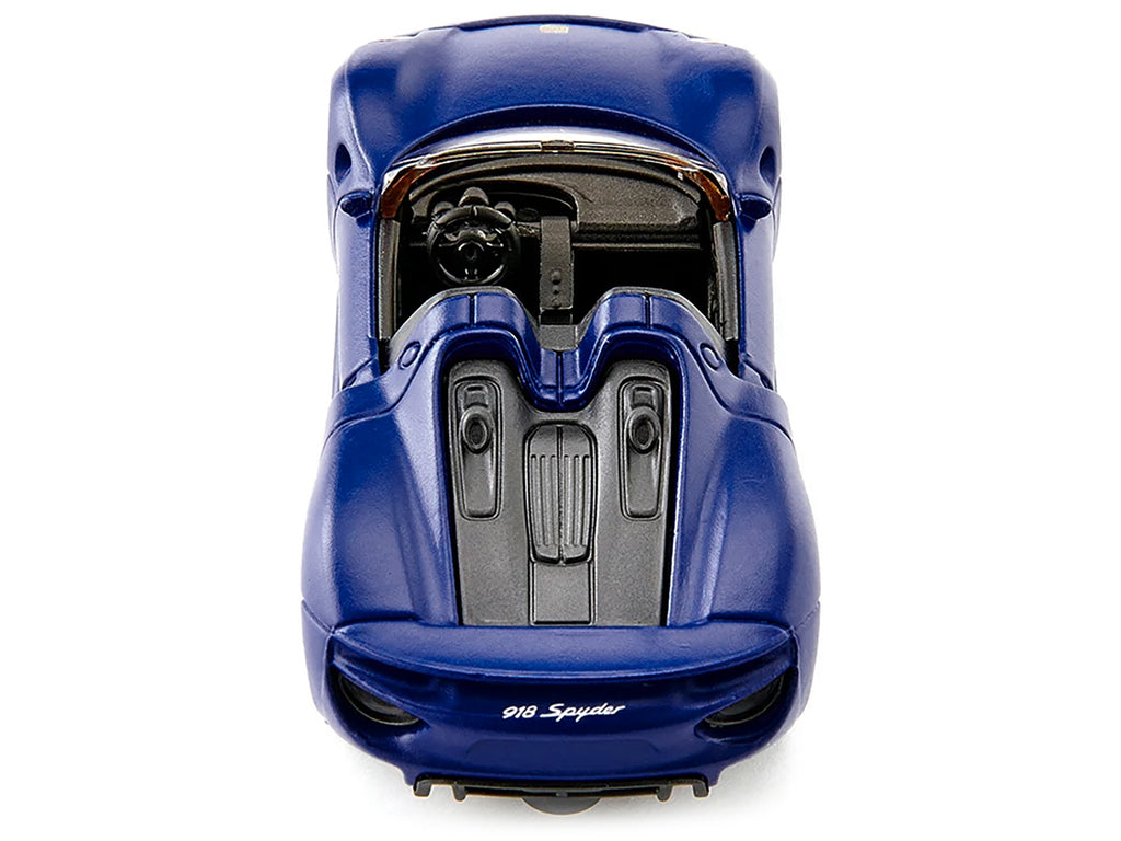 Porsche 918 Spyder Matt Blue Diecast Model Car by Siku - image 5
