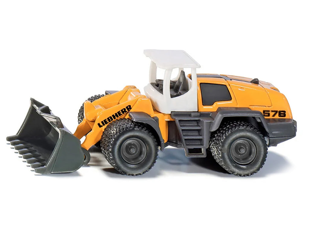 Liebherr 576 Wheel Loader Yellow with White Top Diecast Model by Siku - image 2