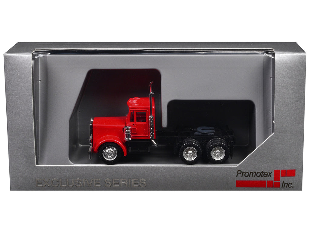 Peterbilt Short Day Cab Red 1/87 (HO) Plastic Model Car by Promotex - image 3