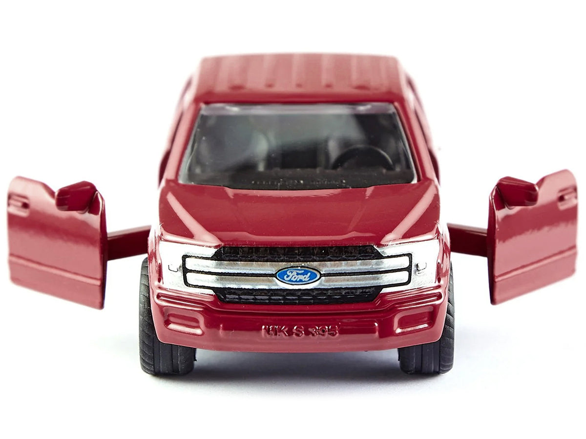 Ford F-150 Pickup Truck Red Diecast Model Car by Siku - image 2