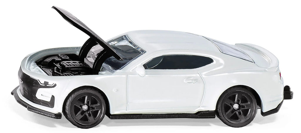 Chevrolet Camaro White with Black Hood Diecast Model Car by Siku - image 5