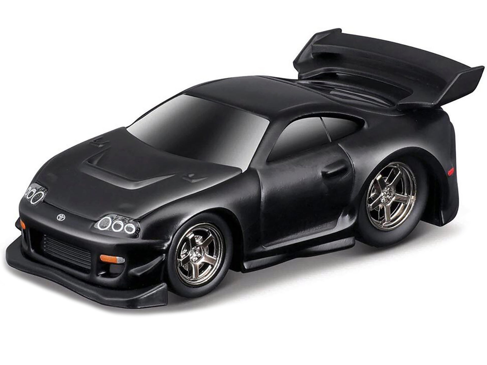 1995-97 Toyota Supra (MK4) Matt Black 1/64 Diecast Model Car by Muscle Machines - image 2