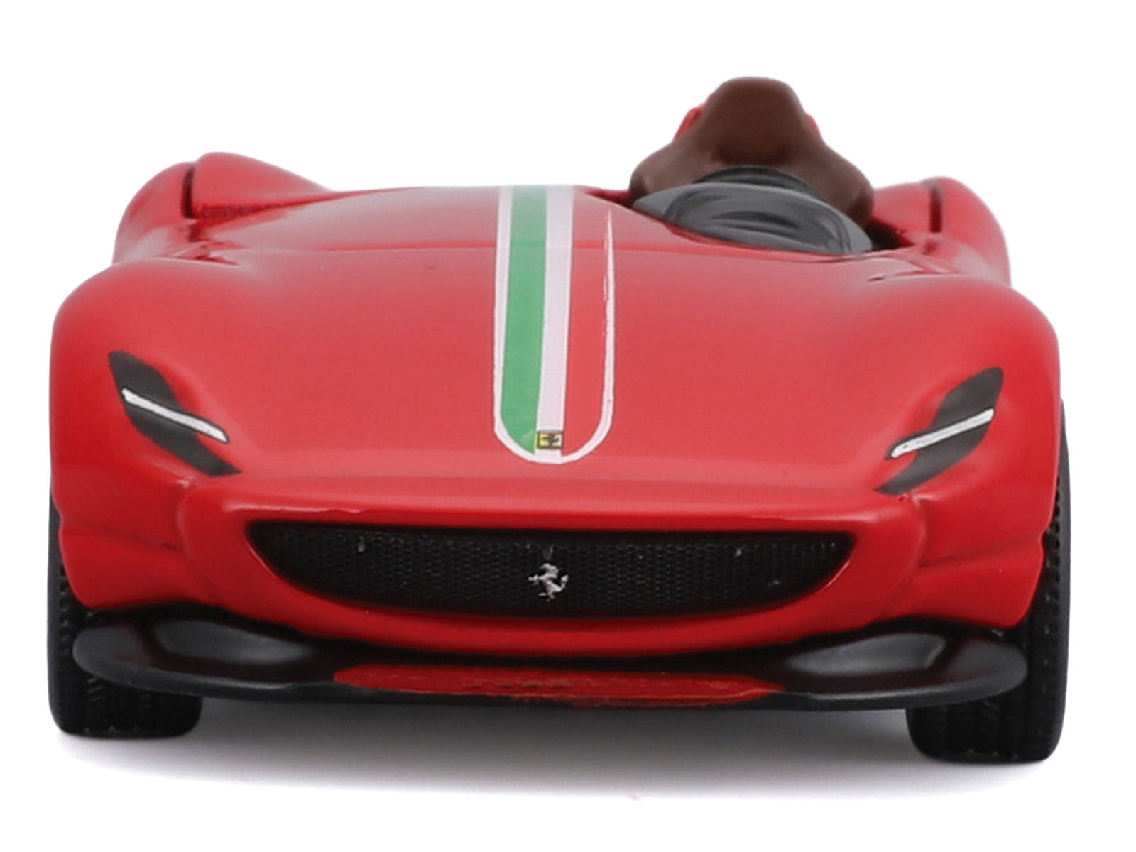 Ferrari Monza SP1 Red with Italian Flag Stripes "Speed Icons" Series 1/64 Diecast Model Car by Maisto - image 3