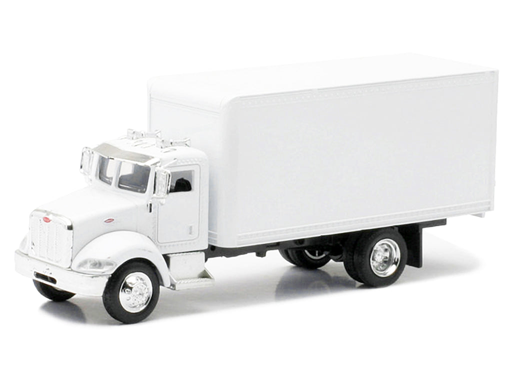 Peterbilt Utility 335 Box Truck White 1/43 Diecast Model by New Ray - image 2