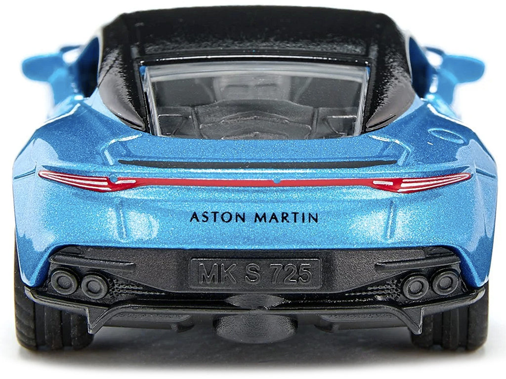 Aston Martin DBS Superleggera Blue Metallic with Black Top Diecast Model Car by Siku - image 4
