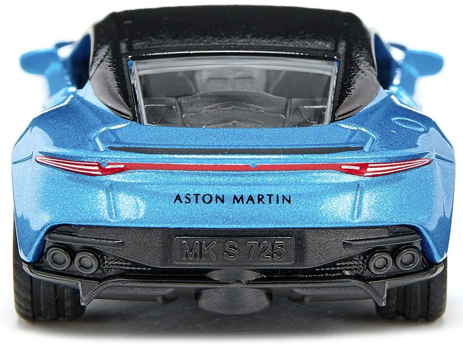 Aston Martin DBS Superleggera Blue Metallic with Black Top Diecast Model Car by Siku - image 4