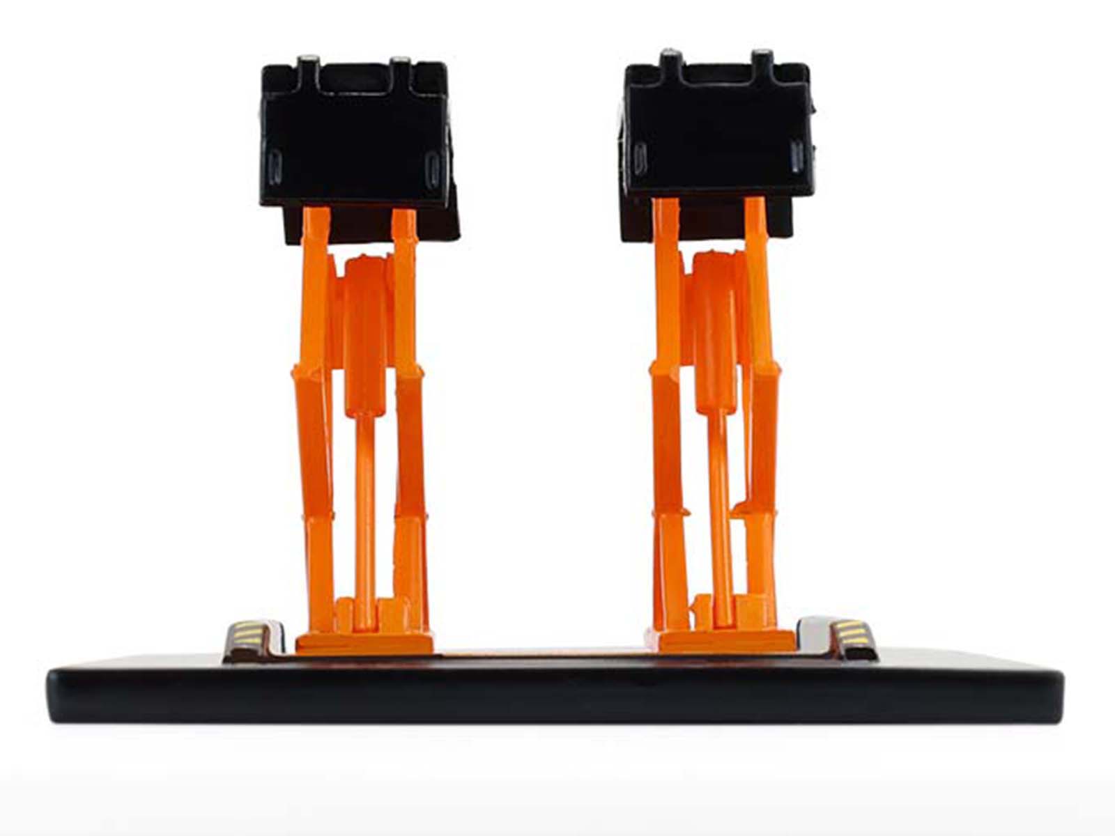 Automotive Double Scissor Lift Black and Orange "Double Scissor Lifts" Series 2 1/64 Diecast Model by Greenlight - image 4