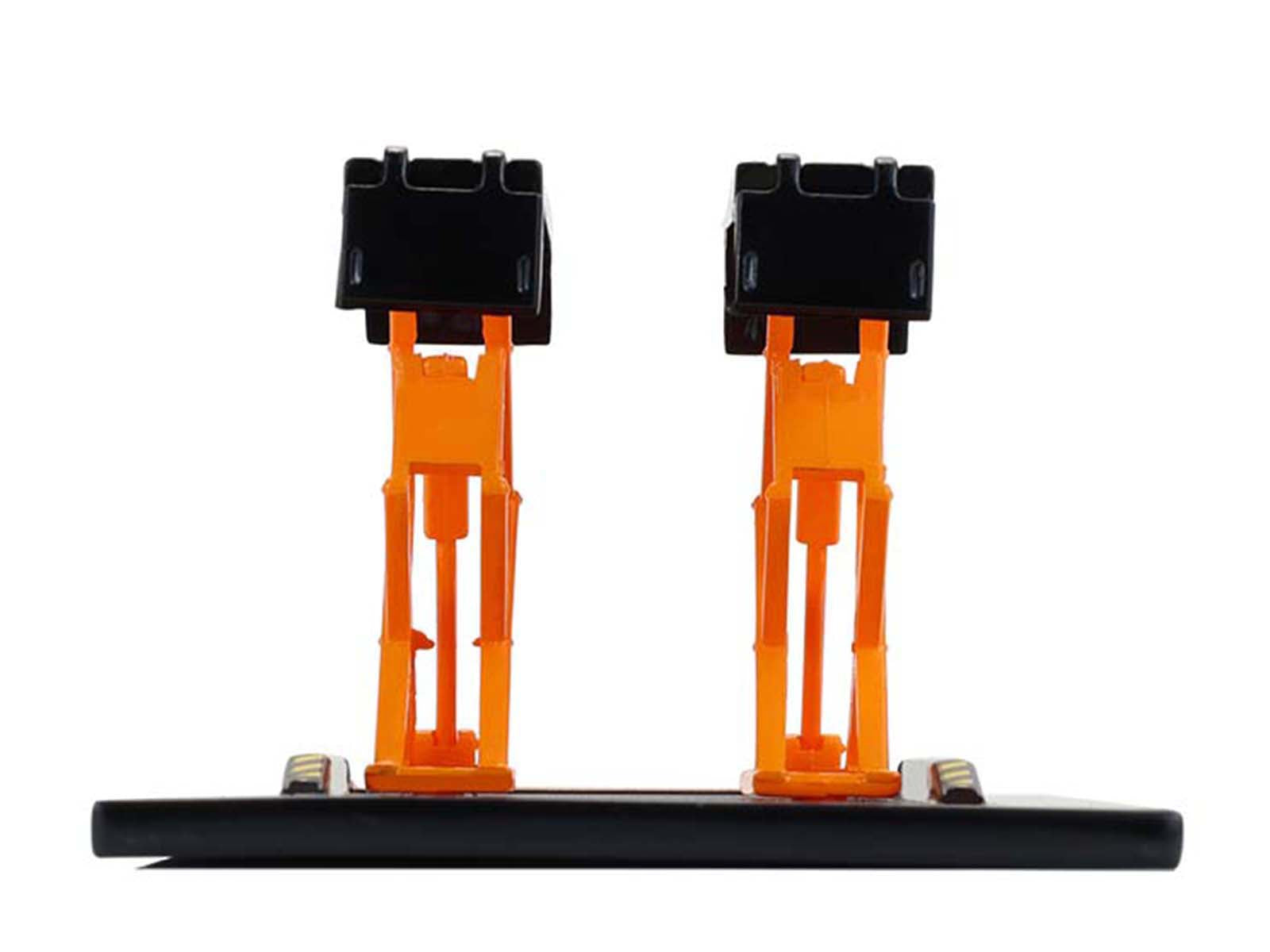 Automotive Double Scissor Lift Black and Orange "Double Scissor Lifts" Series 2 1/64 Diecast Model by Greenlight - image 5