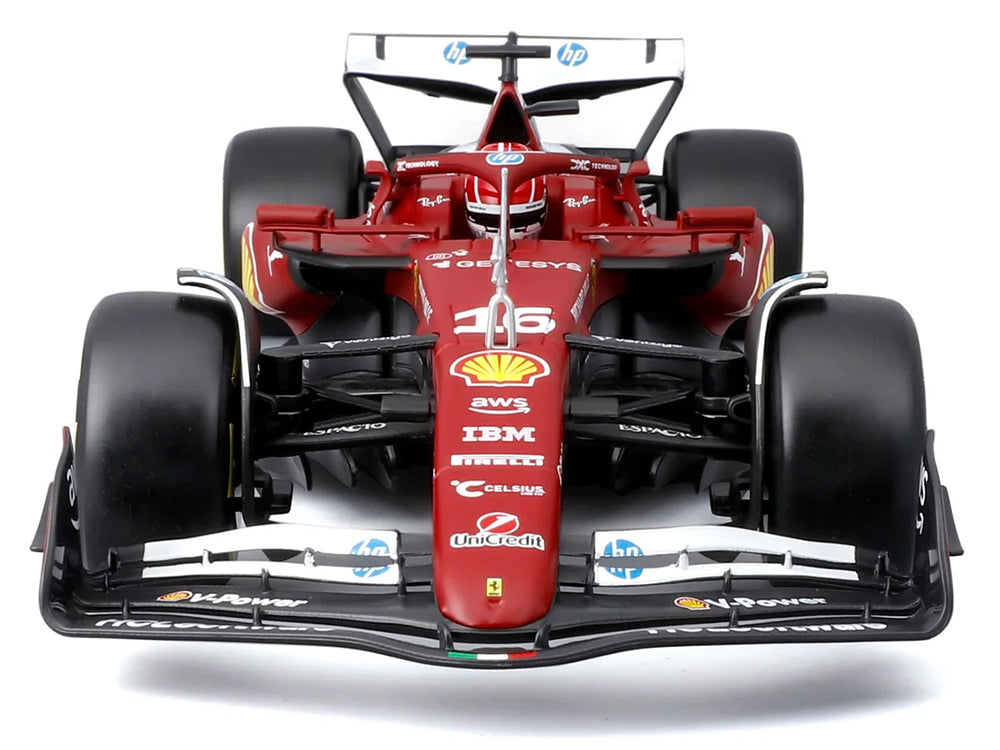 Ferrari SF-25 #16 Charles Leclerc Formula One F1 World Championship (2025) "Formula Racing" Series 1/18 Diecast Model Car by Bburago - image 3