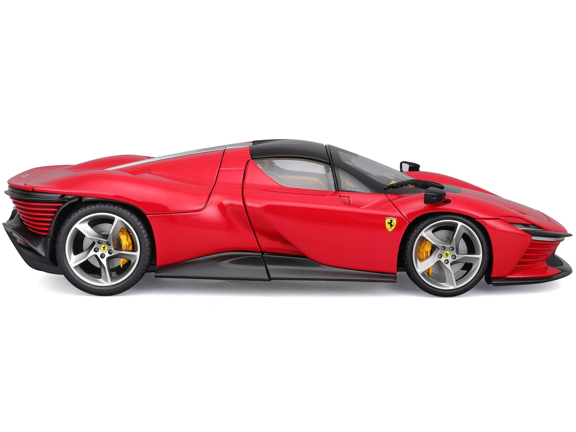 Ferrari Daytona SP3 Red with Black Top "Signature Series" 1/18 Diecast Model Car by Bburago - image 3