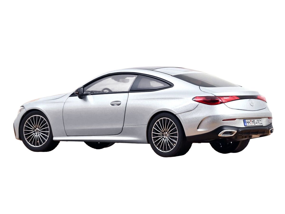 2024 Mercedes-Benz CLE Coupe Hightech Silver Metallic 1/18 Diecast Model Car by Norev - image 5