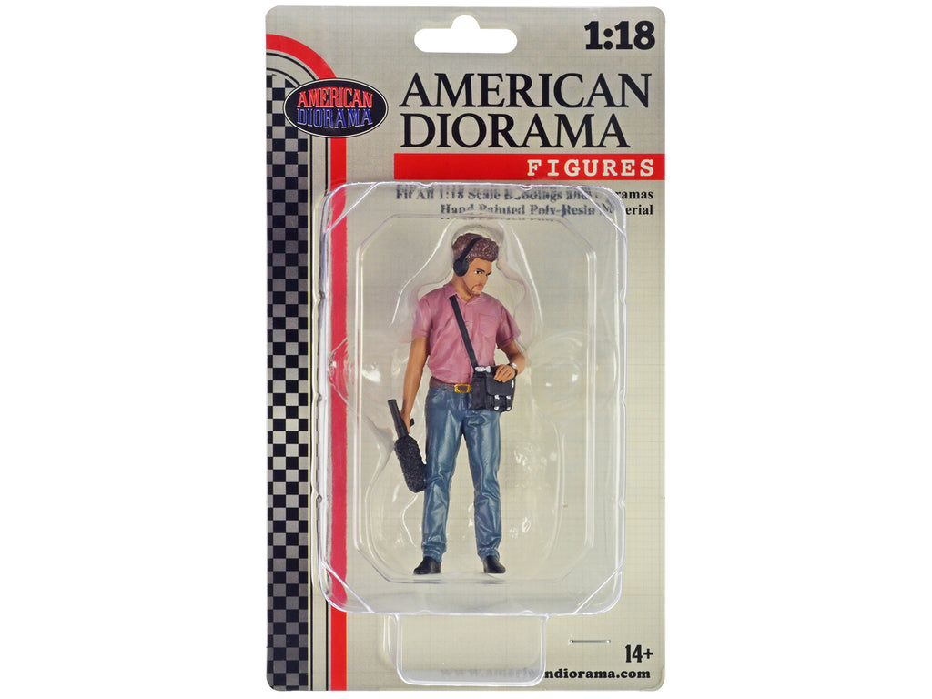 "On-Air" Figure 4 for 1/18 Scale Models by American Diorama - image 2