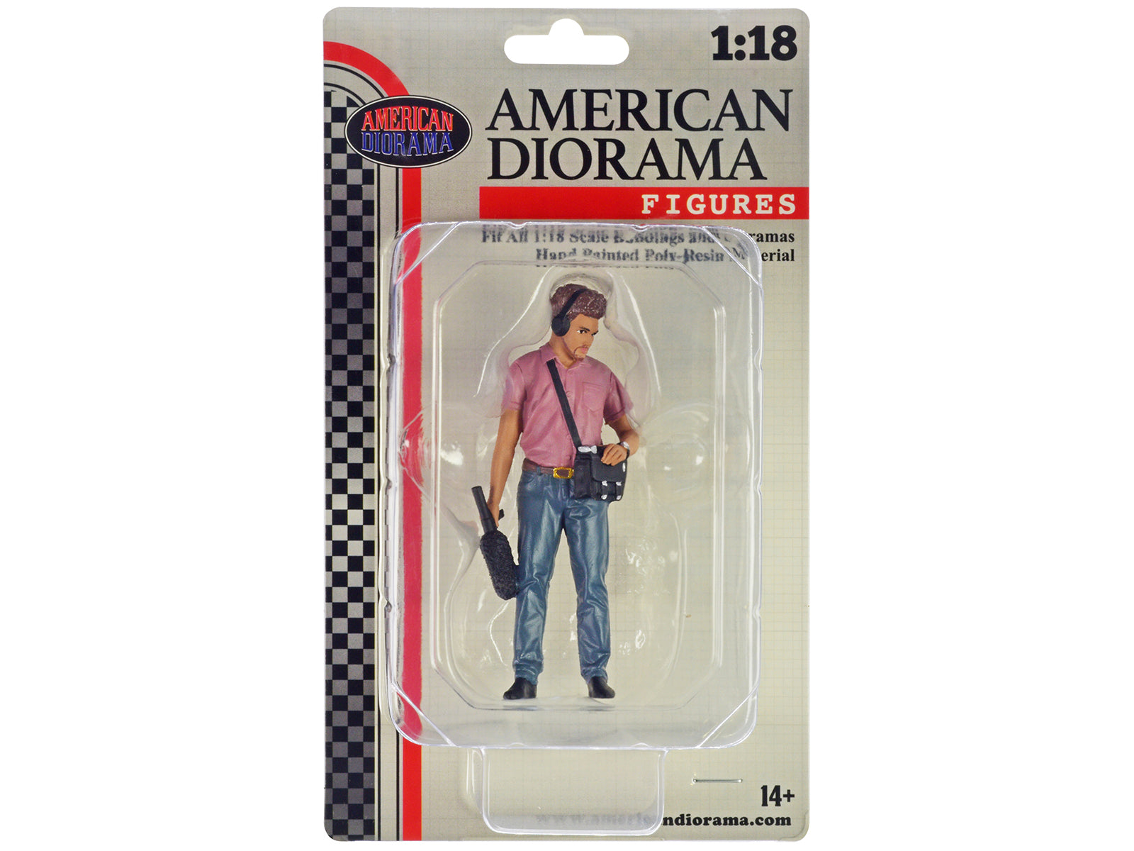 "On-Air" Figure 4 for 1/18 Scale Models by American Diorama - image 2