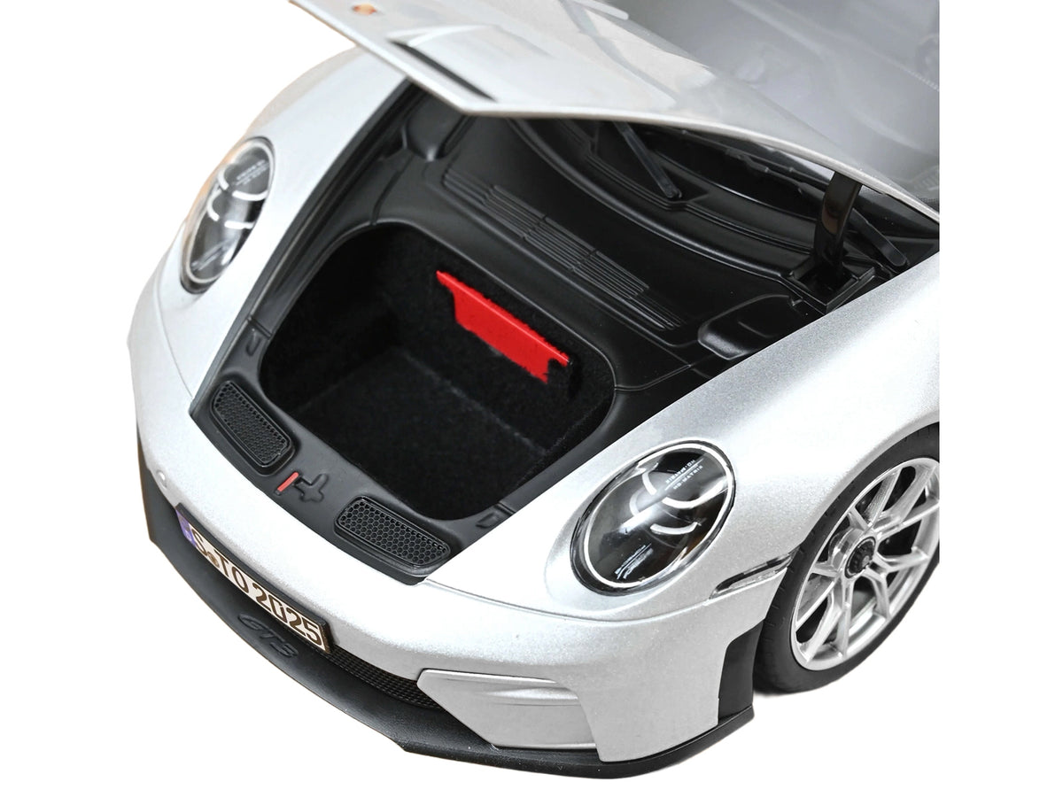 2025 Porsche 911 GT3 Touring GT Silver Metallic 1/18 Diecast Model Car by Norev - image 3