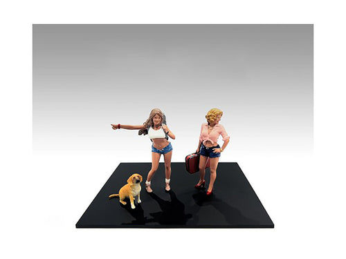 "Figure24 Series 1" 9 piece Figure Set for 1/24 Scale Models by American Diorama - image 2