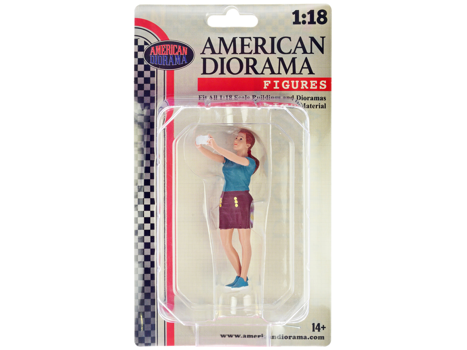 "Figure18 Series 1" Figure 702 for 1/18 Scale Models by American Diorama - image 3