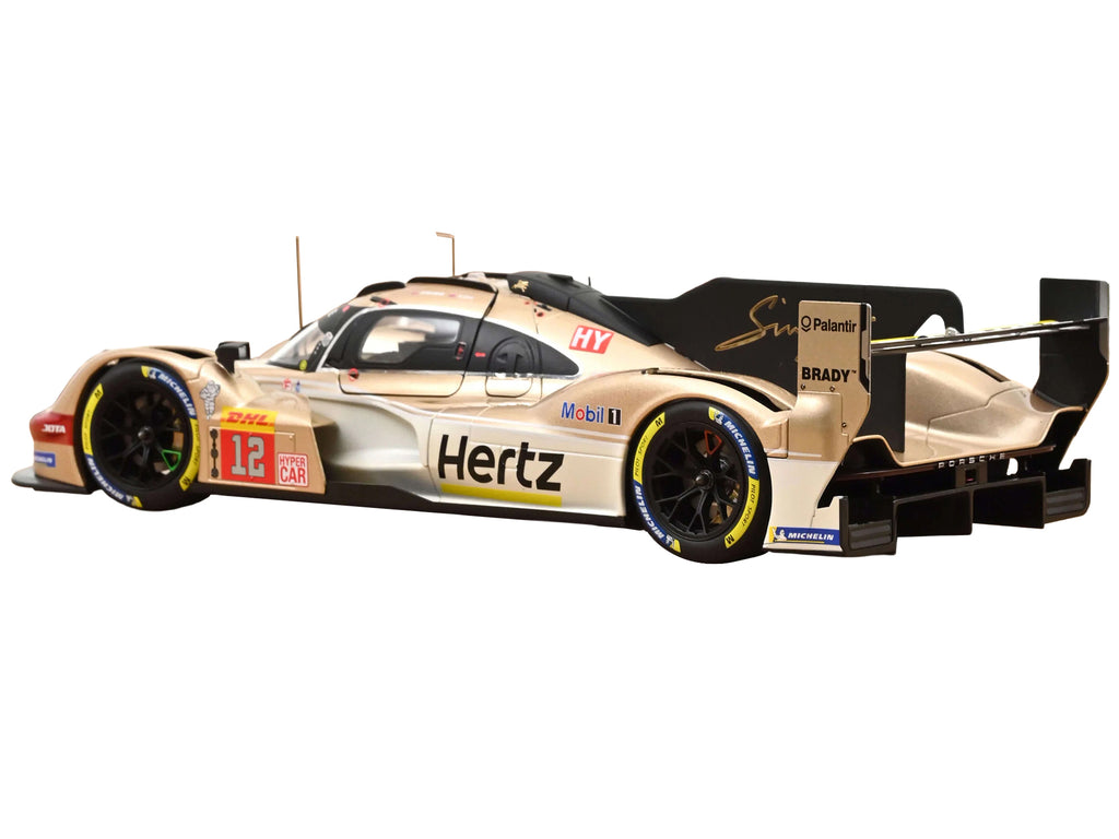 Porsche 963 #12 Callum Ilott - Will Stevens "Hertz Team Jota" Winner "6 Hours of Spa-Francorchamps" (2024) 1/18 Diecast Model Car by Norev - image 3