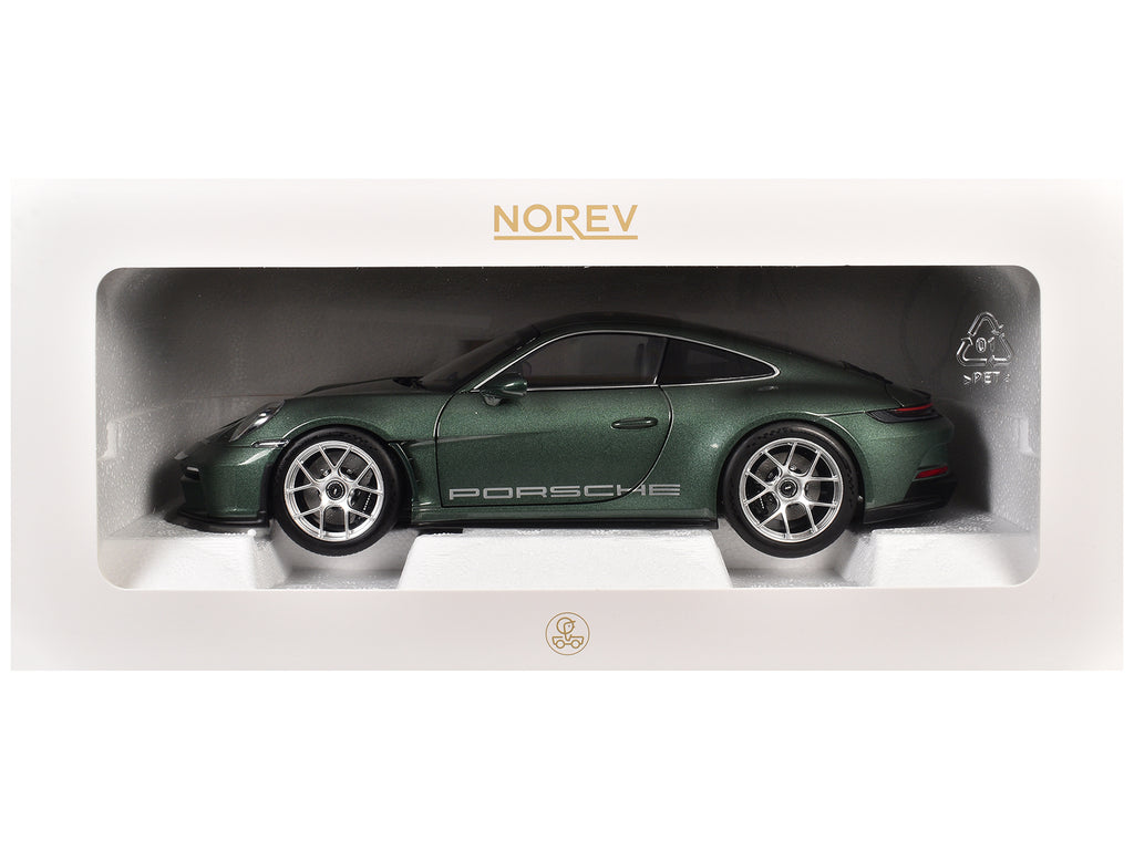 2023 Porsche 911 S/T Malachite Green Metallic 1/18 Diecast Model Car by Norev - image 3