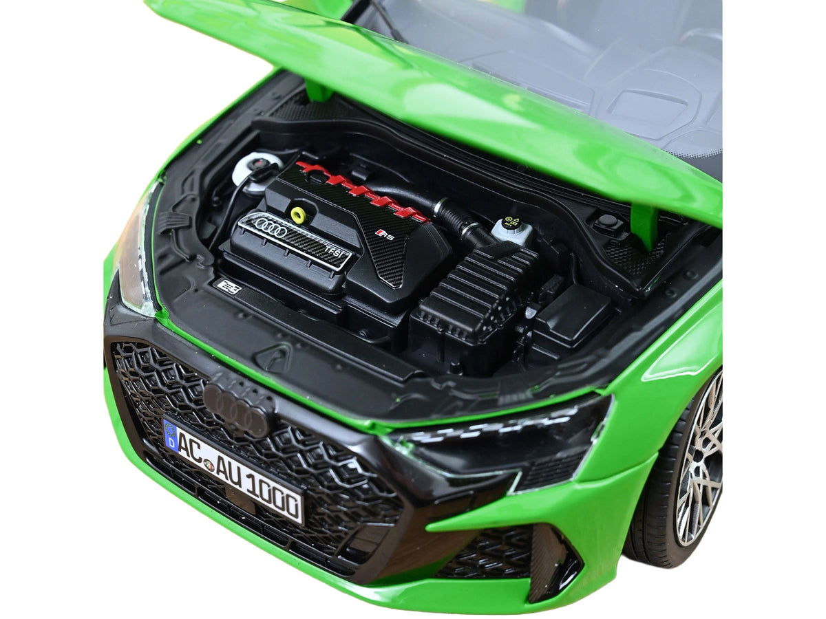 2025 Audi RS 3 Kyalami Green with Moonroof 1/18 Diecast Model Car by Norev - image 4