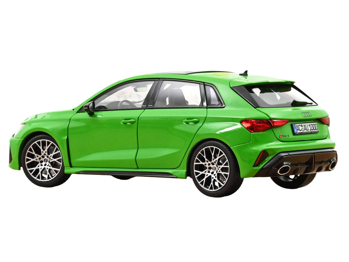 2025 Audi RS 3 Kyalami Green with Moonroof 1/18 Diecast Model Car by Norev - image 5