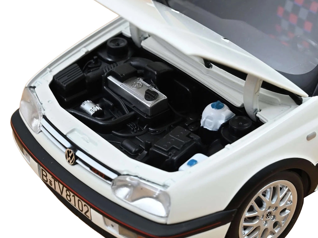 1996 Volkswagen Golf GTI Candy White "20 Years Anniversary Edition" 1/18 Diecast Model Car by Norev - image 2
