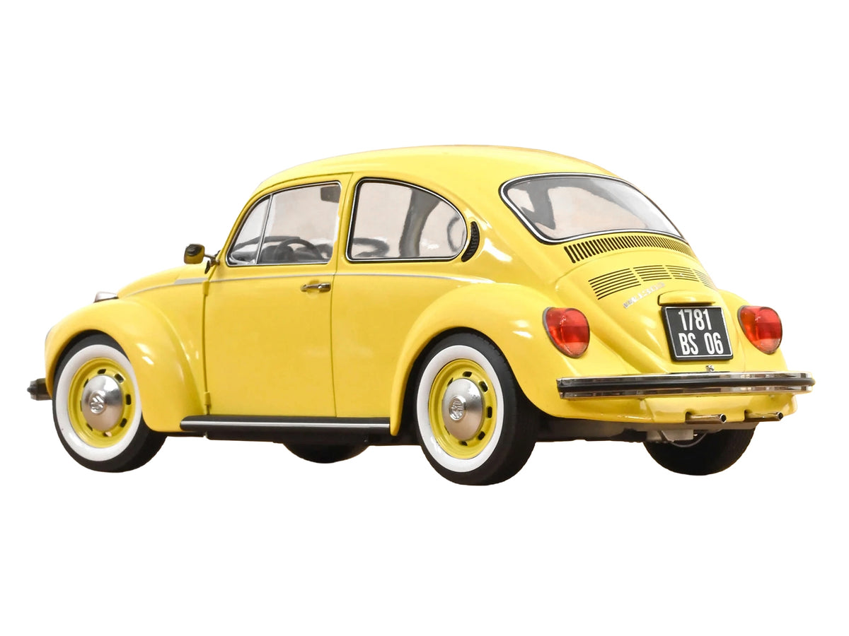 1973 Volkswagen 1303 Beetle Pastel Yellow 1/18 Diecast Model Car by Norev - image 3