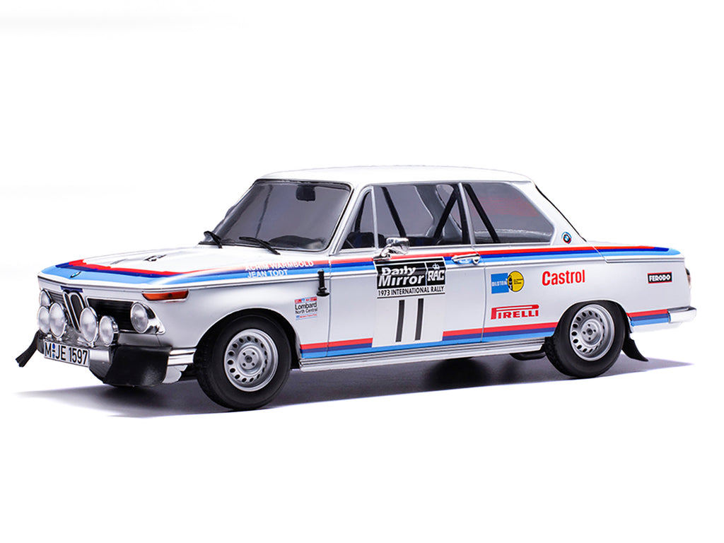 BMW 2002 #11 Achim Warmbold - Jean Todt "RAC Rally" (1973) 1/18 Diecast Model Car by IXO Models - image 2