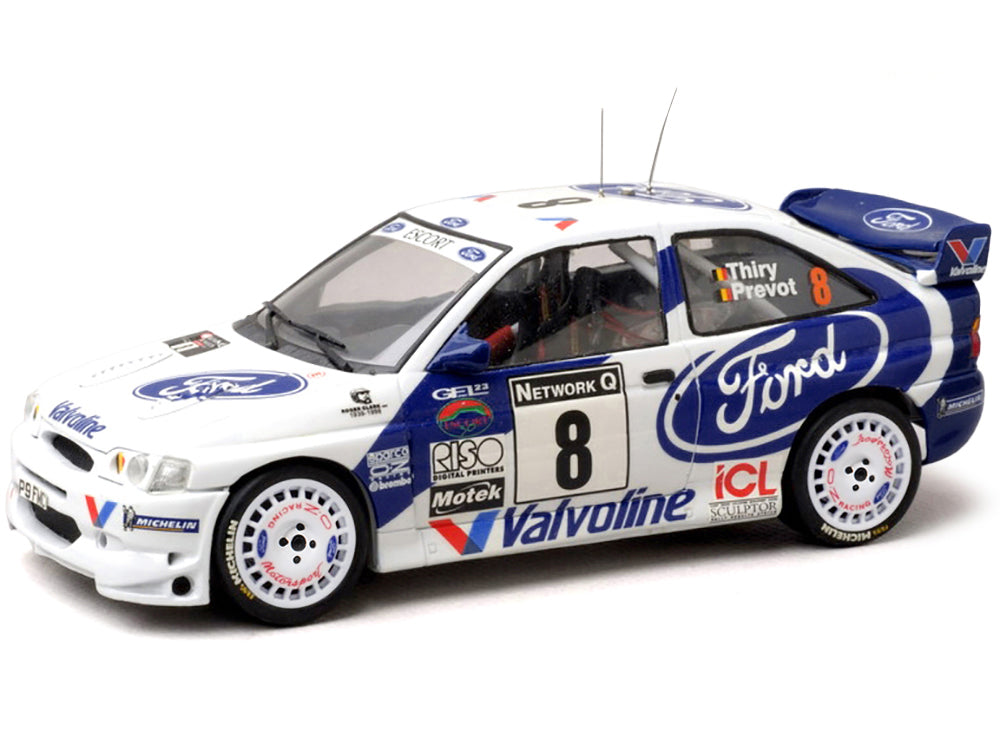 Ford Escort WRC #8 Bruno Thiry - Stephane Prevot 3rd Place "RAC Rally" (1998) 1/18 Diecast Model Car by IXO Models - image 2
