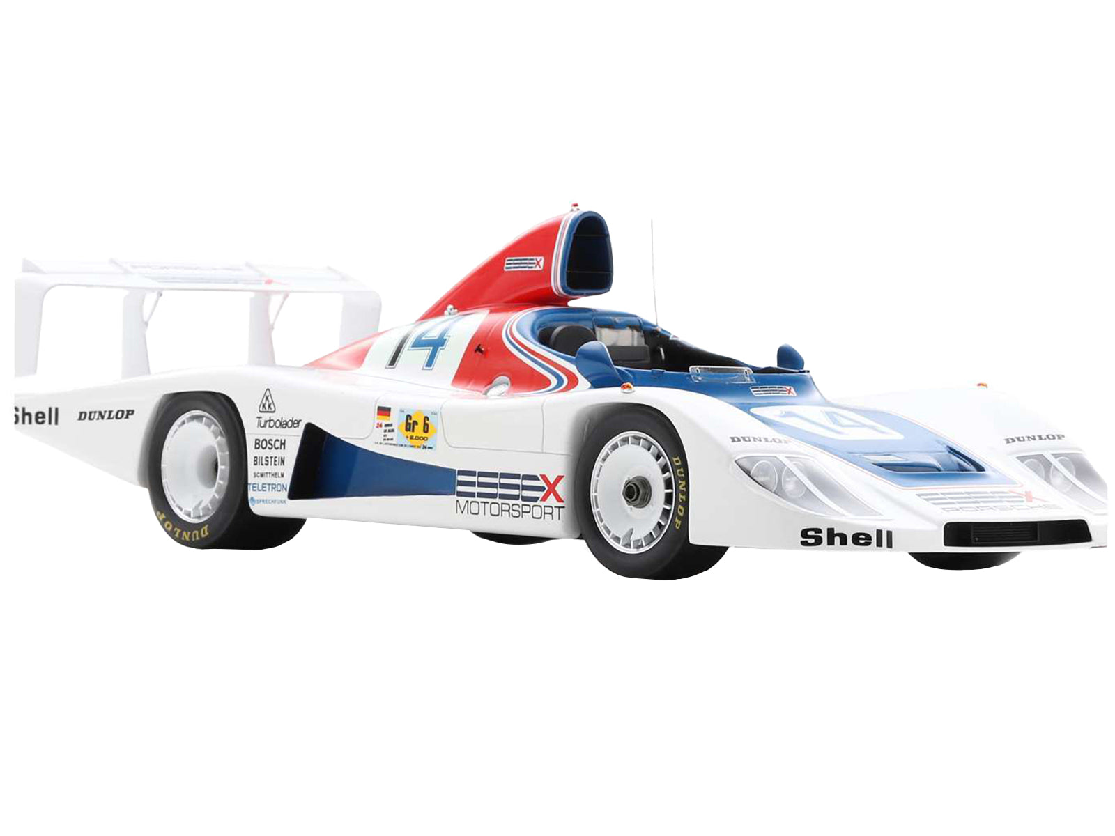 Porsche 936 #14 Bob Wollek - Hurley Haywood "Essex Motorsport Porsche" "24 Hours of Le Mans" (1979) with Acrylic Display Case 1/18 Model Car by Spark - image 2
