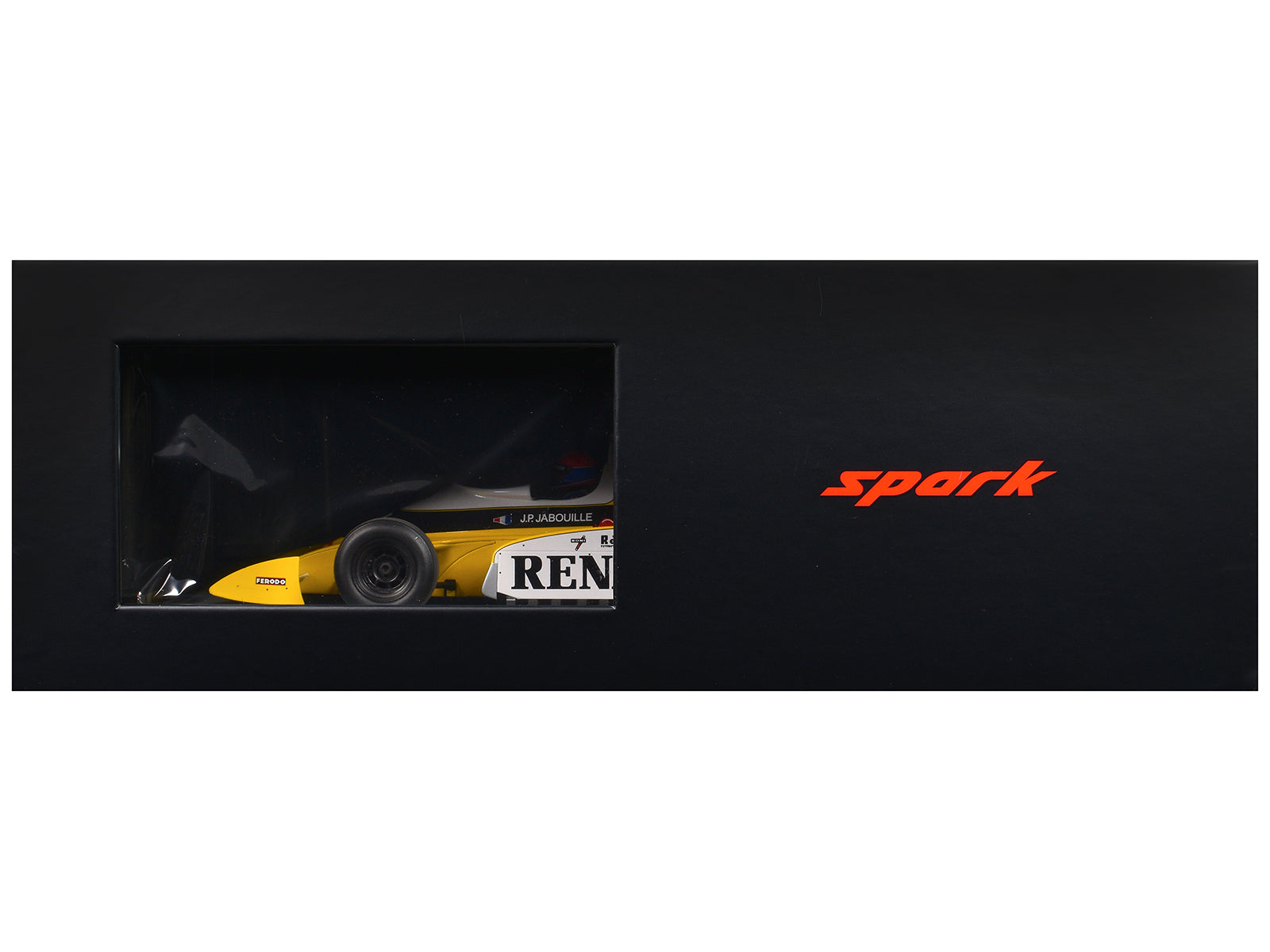 Renault RS11 #15 Jean-Pierre Jabouille "Equipe Renault Elf" Winner Formula One F1 "French GP" (1979) with Acrylic Display Case 1/18 Model Car by Spark - image 3