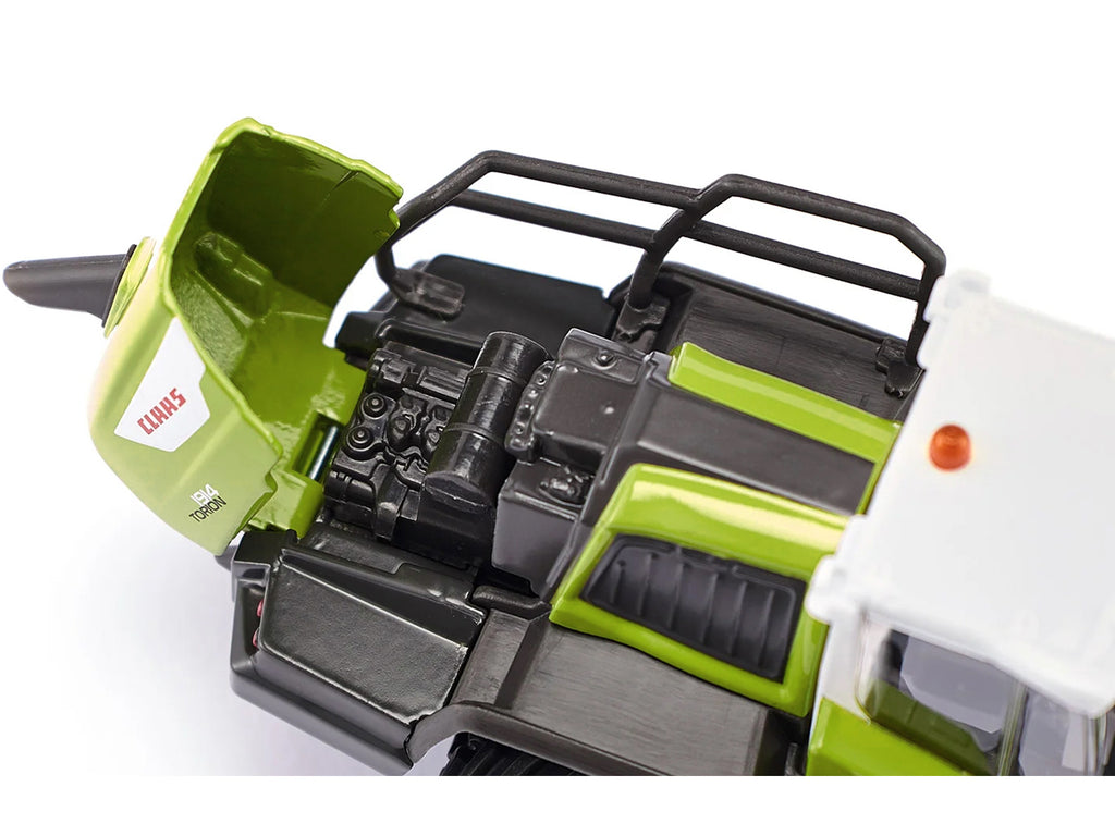 Claas Torion 1914 Wheel Loader Green and White 1/50 Diecast Model by Siku - image 3