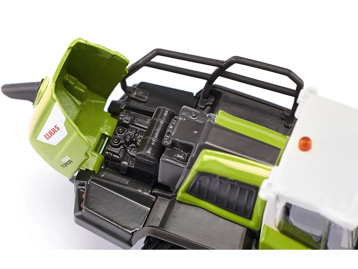 Claas Torion 1914 Wheel Loader Green and White 1/50 Diecast Model by Siku - image 3