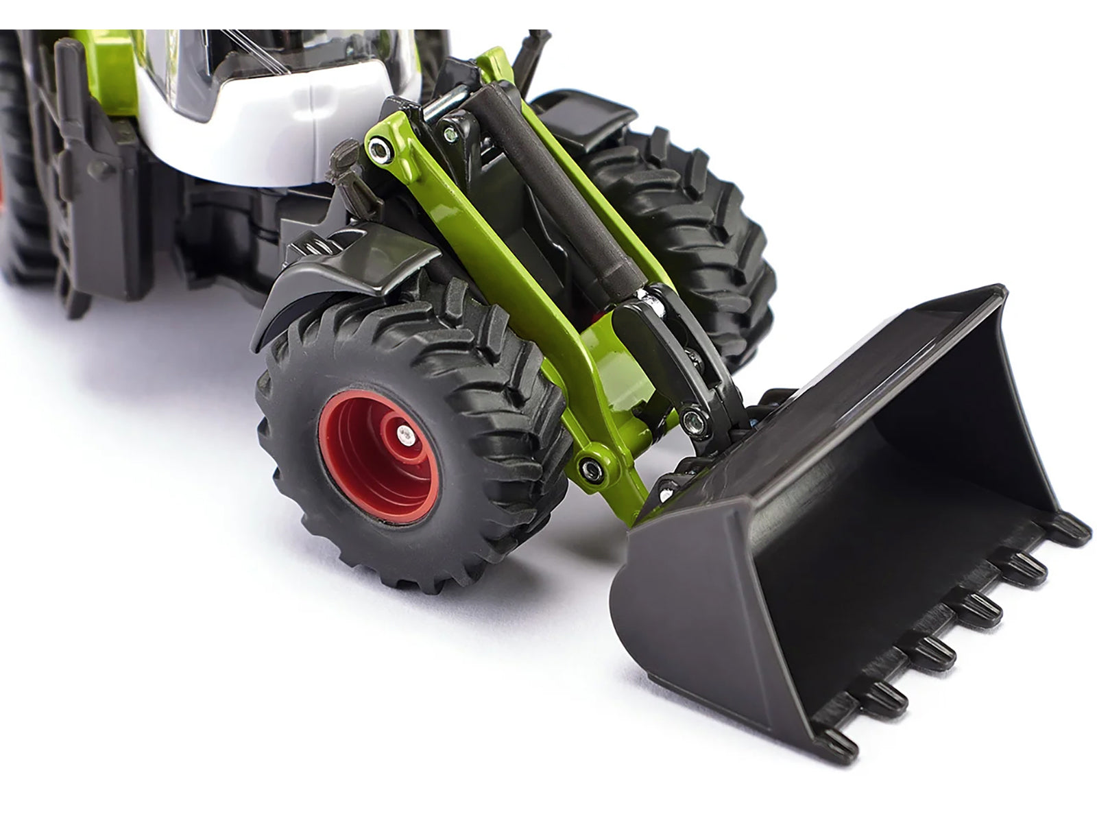 Claas Torion 1914 Wheel Loader Green and White 1/50 Diecast Model by Siku - image 4