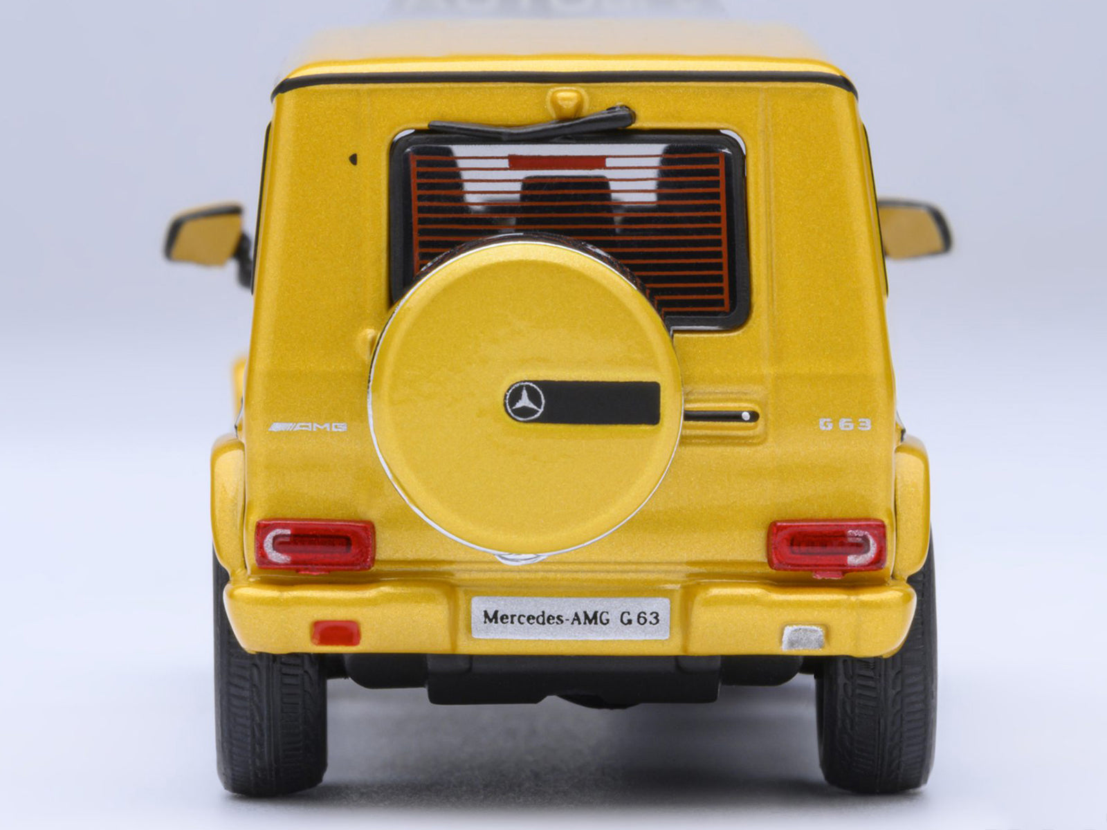 2017 Mercedes-Benz AMG G 63 Solar Beam Yellow 1/64 Model Car by Autoart - image 5