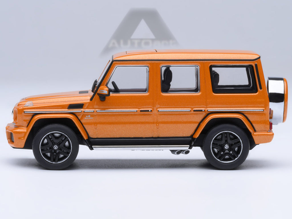 2017 Mercedes-Benz AMG G 63 Sunset Beam Orange 1/64 Model Car by Autoart - image 2