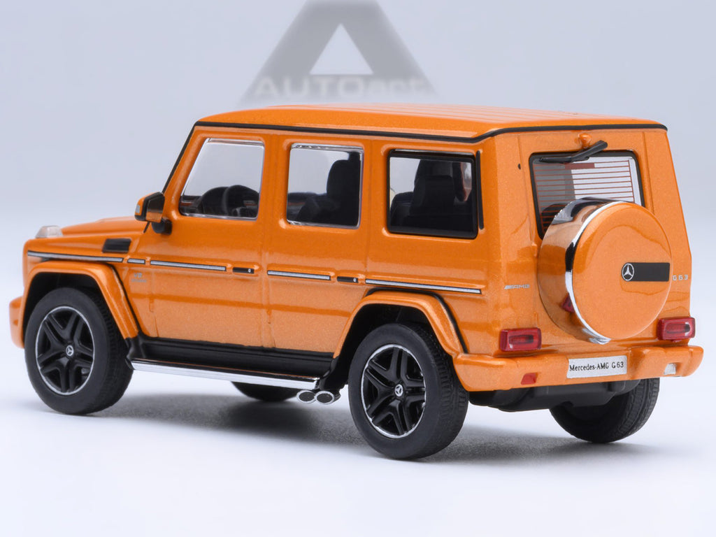 2017 Mercedes-Benz AMG G 63 Sunset Beam Orange 1/64 Model Car by Autoart - image 3