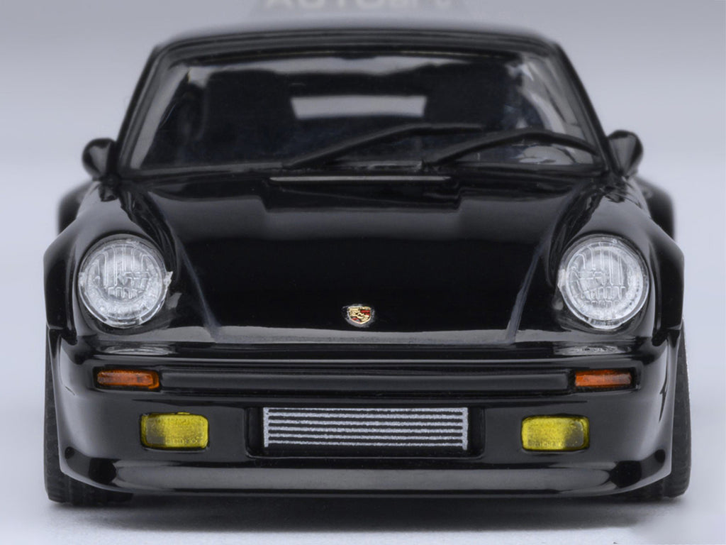 Porsche 911 (930) Turbo "Blackbird" Black "Wangan Midnight - Comic #1 Version" Manga 1/64 Model Car by Autoart - image 4