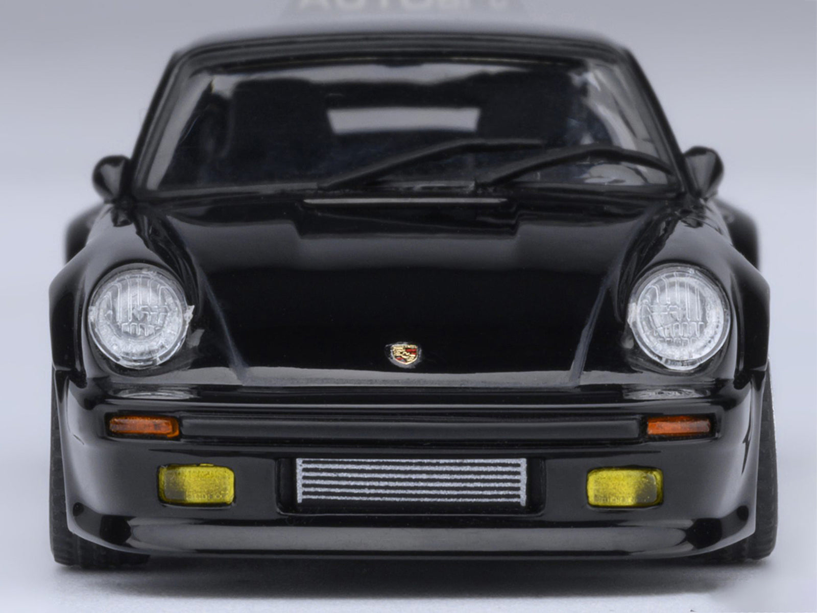 Porsche 911 (930) Turbo "Blackbird" Black "Wangan Midnight - Comic #1 Version" Manga 1/64 Model Car by Autoart - image 4