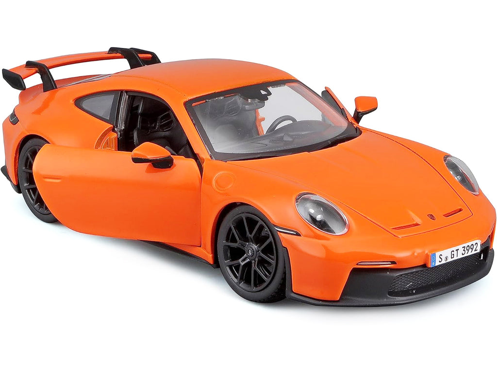 Porsche 911 GT3 Orange 1/24 Diecast Model Car by Bburago - image 2
