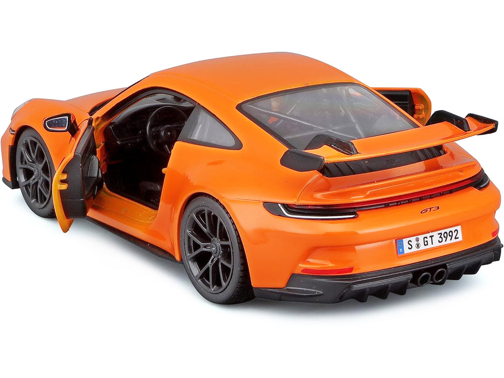 Porsche 911 GT3 Orange 1/24 Diecast Model Car by Bburago - image 3