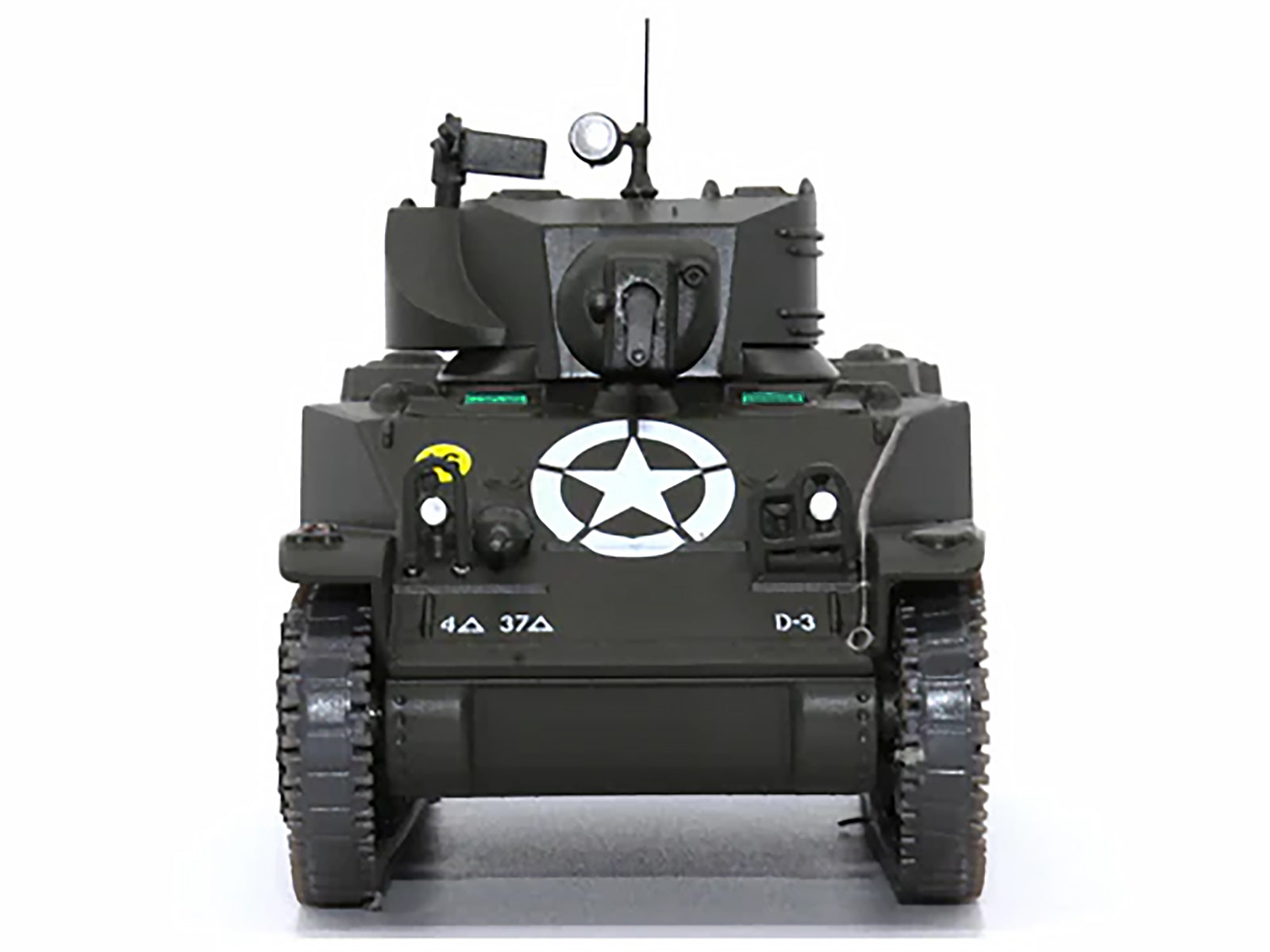 M5A1 Light Tank #16 "Destruction" "U.S.A. 37th Tank Battalion France September 1944" 1/43 Diecast Model by AFVs of WWII - image 3