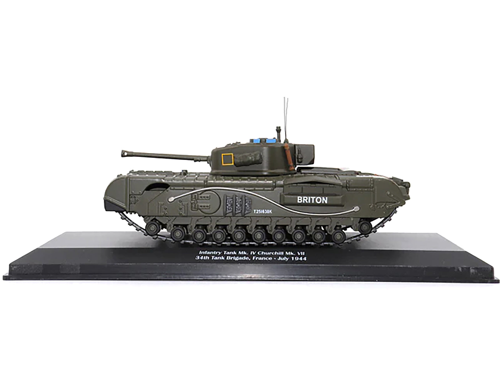 Infantry Tank Mk. IV Churchill Mk. VII "Briton" "UK 34th Tank Brigade France July 1944" 1/43 Diecast Model by AFVs of WWII - image 4