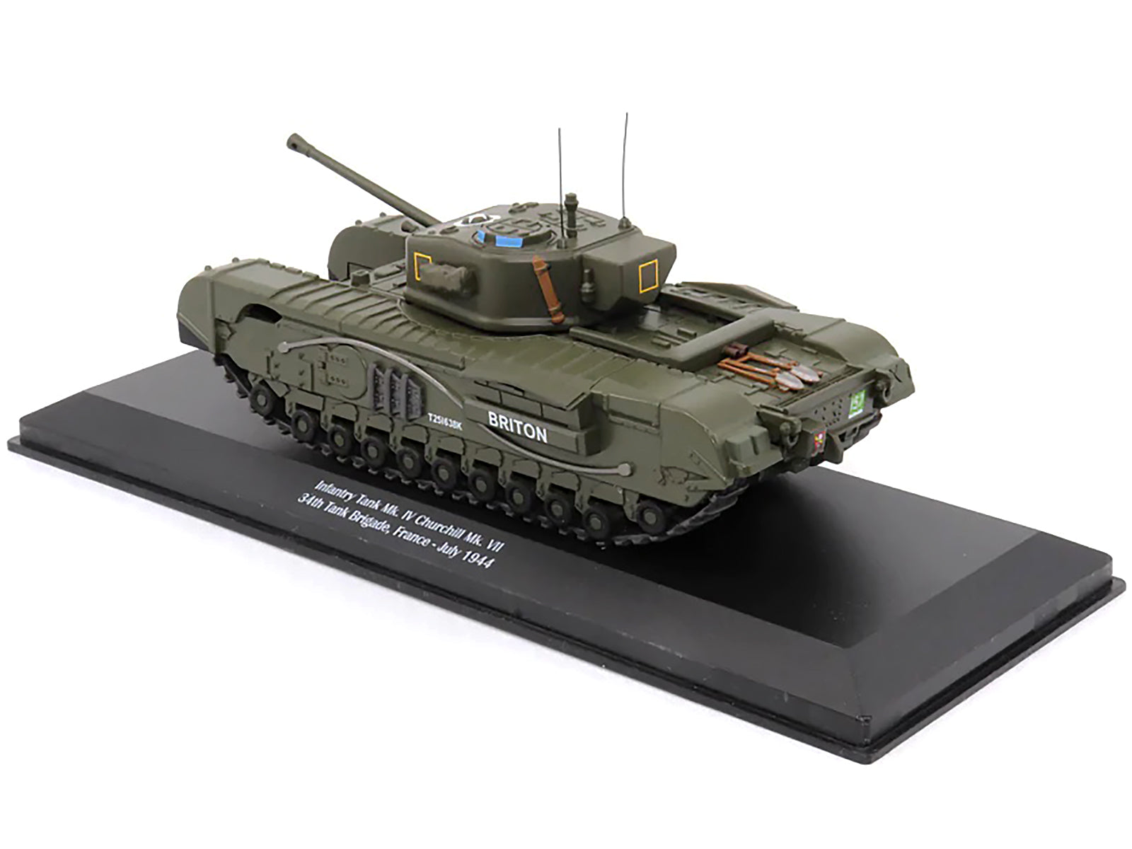 Infantry Tank Mk. IV Churchill Mk. VII "Briton" "UK 34th Tank Brigade France July 1944" 1/43 Diecast Model by AFVs of WWII - image 5