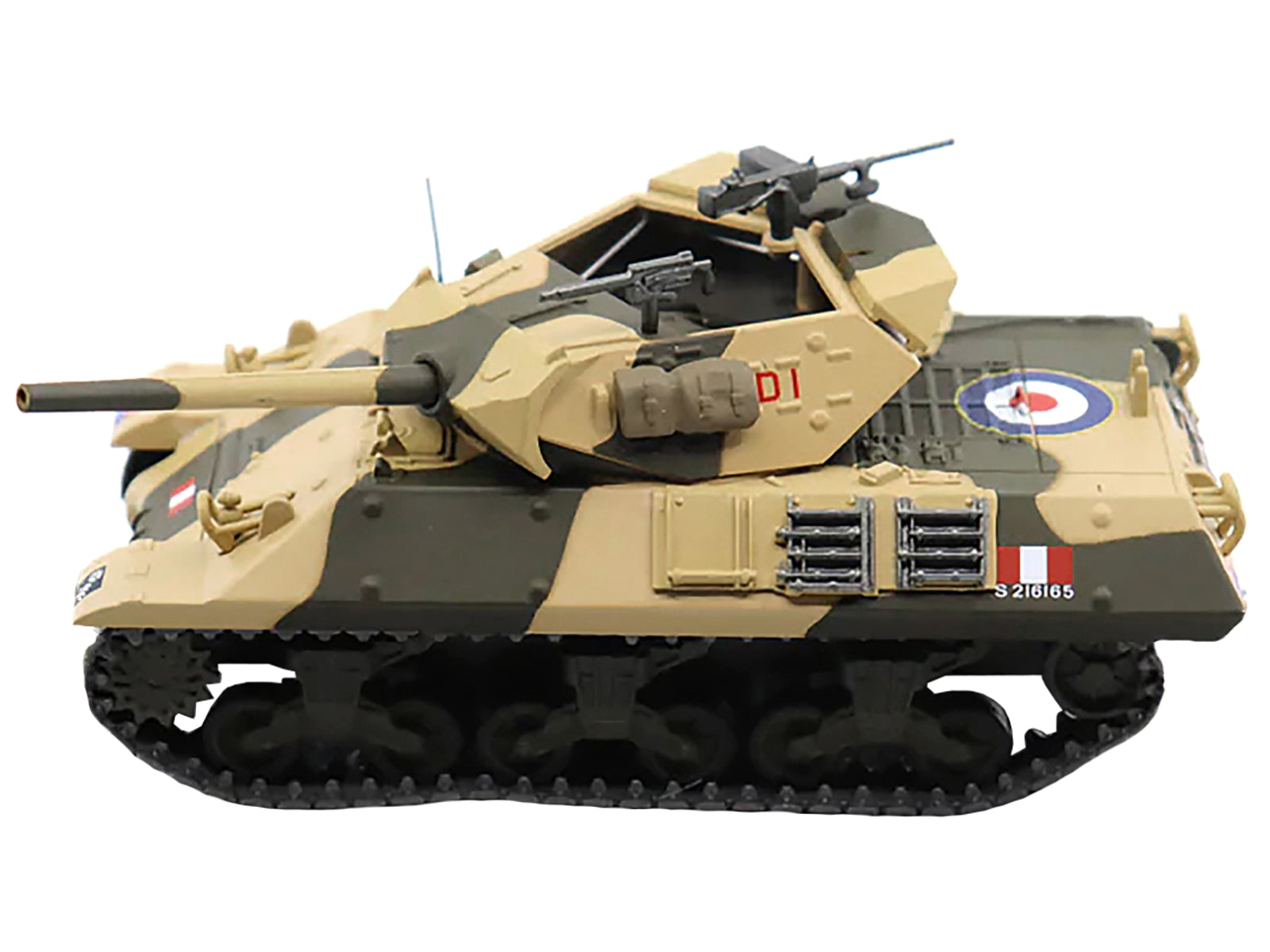 M10 Tank Destroyer D1 #77 "U.S.A. 72nd Anti-Tank Regiment 6th Armored Division Italy August 1944" 1/43 Diecast Model by AFVs of WWII - image 2