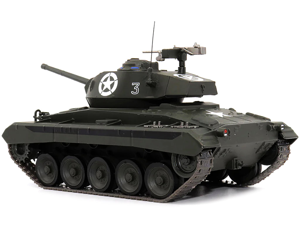M24 "Chaffee" Tank #3 "U.S.A. 1st Armored Division Italy April 1945" 1/43 Diecast Model by AFVs of WWII - image 2