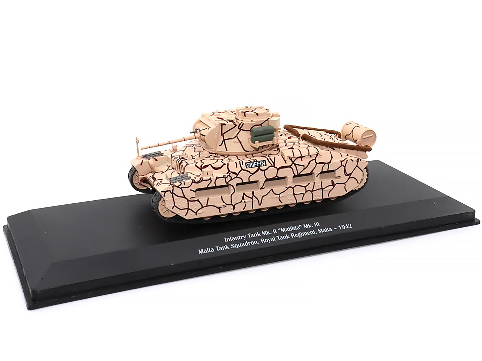 Infantry Tank Mk. II "Matilda" Mk. III "Griffin" "Malta Tank Squadron Royal Tank Regiment Malta 1942" 1/43 Diecast Model by AFVs of WWII - image 5