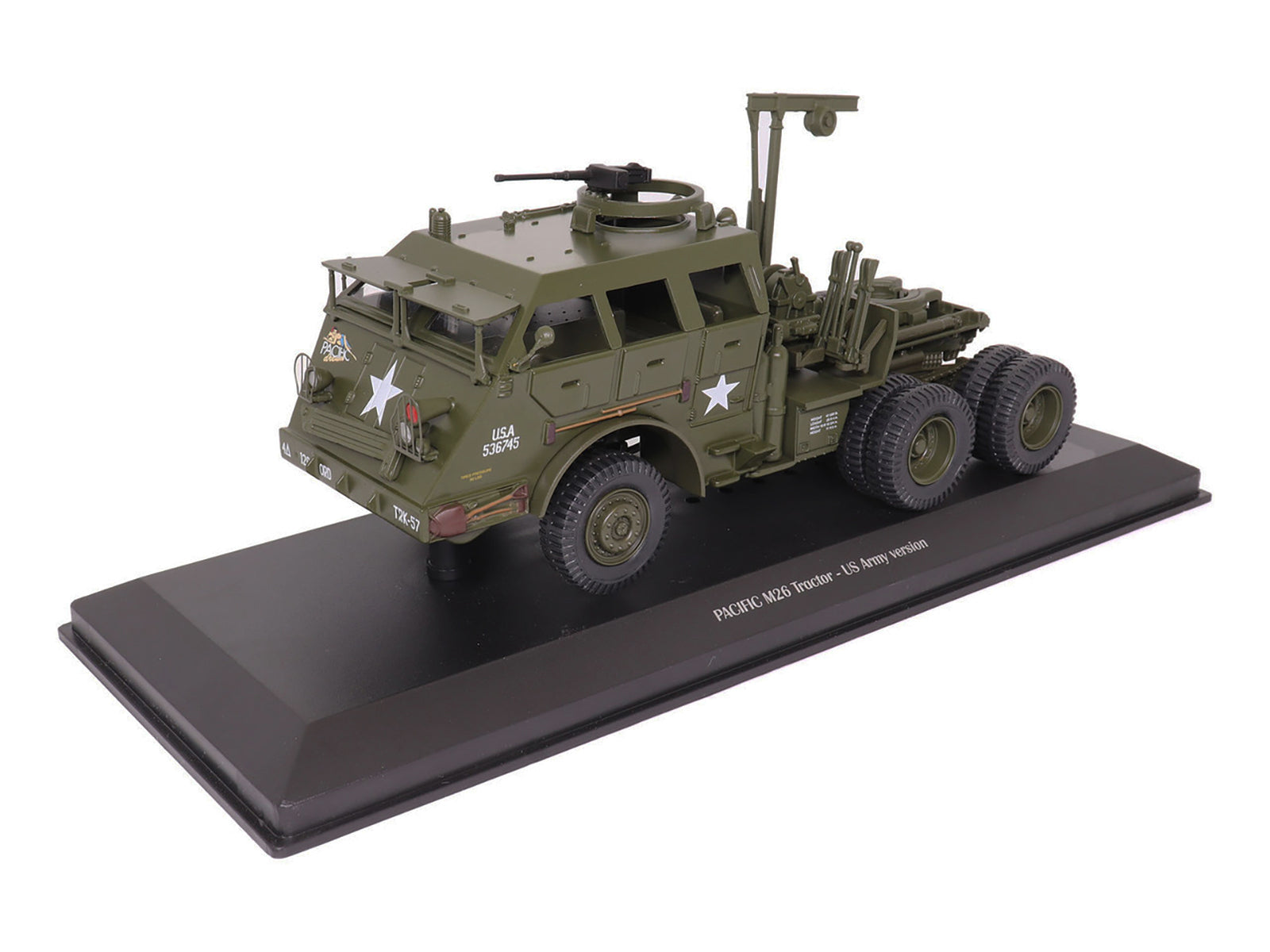 Pacific M26 Tractor Olive Drab "United States Army" 1/43 Diecast Model by Militaria Die Cast - image 4
