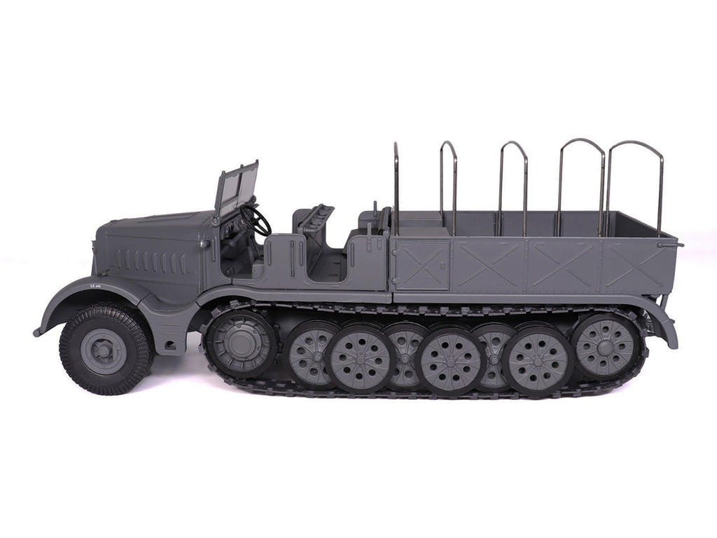 Sd.Kfz. 9 18-Ton FAMO AFV Gray "German Army" 1/43 Diecast Model by Militaria Die Cast - image 2